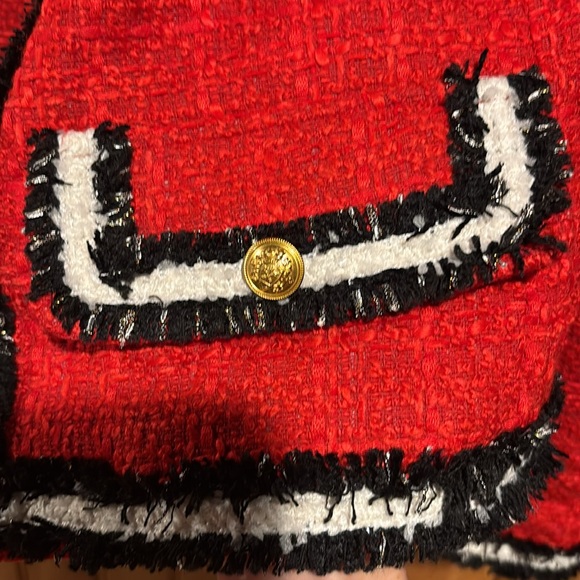 ‼️ALICE+OLIVIA Holiday Tweed Suit - Picture 6 of 14